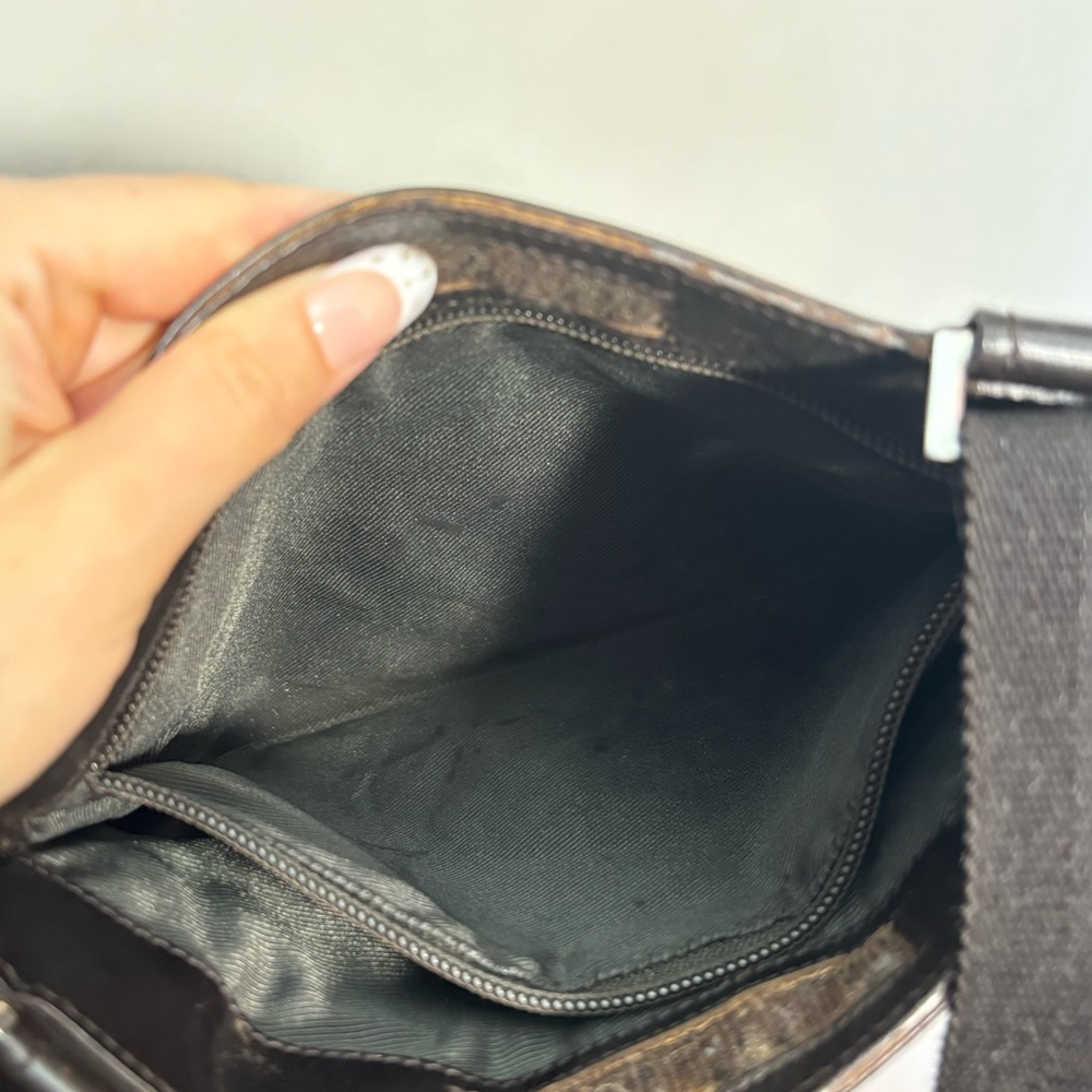 Gucci Brown GG Canvas Messenger Crossbody Bag Monogram Mens Womens $849 - Picture 10 of 10